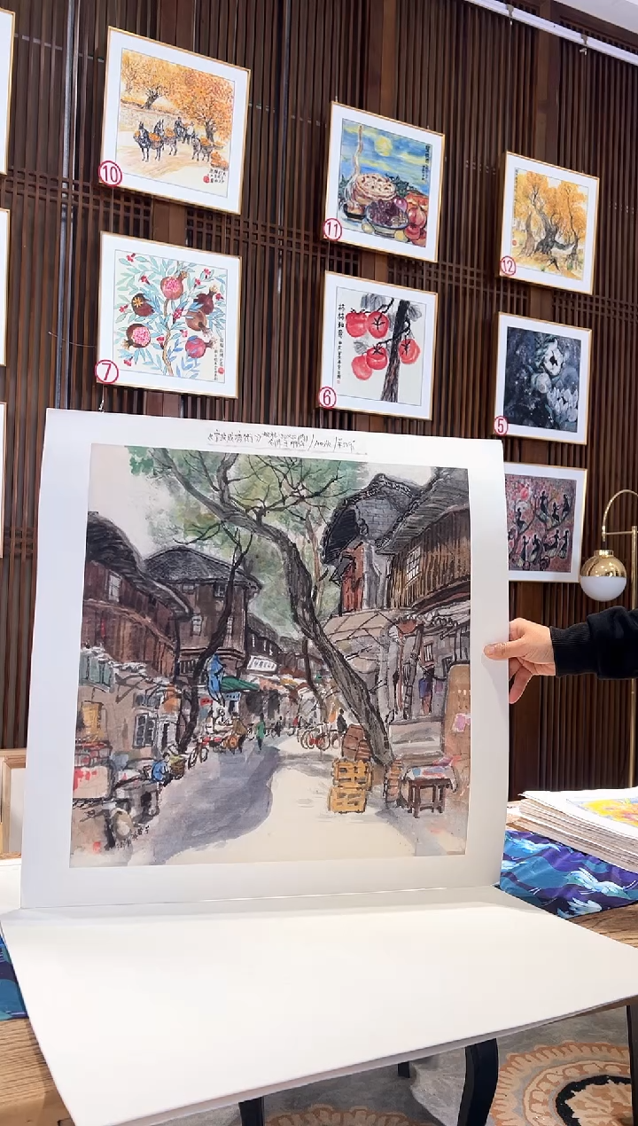 版画耿玉琨名章限量版画S