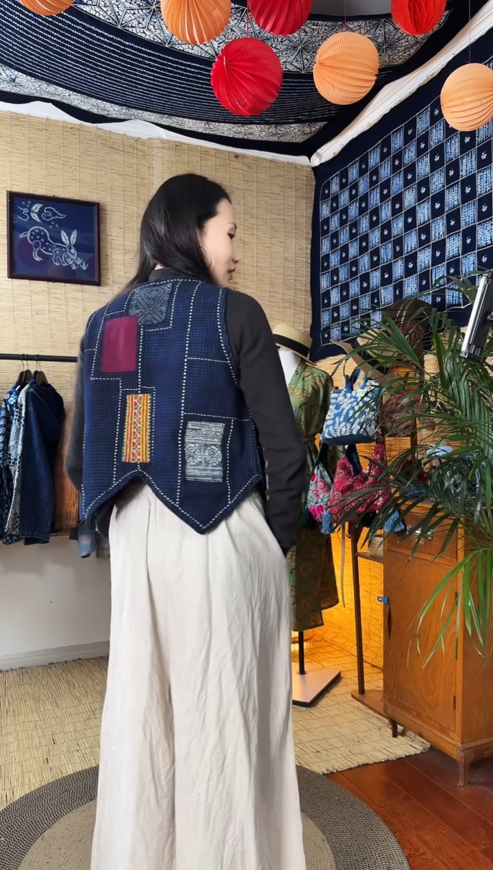 【闪购商品】设计师款老绣马甲