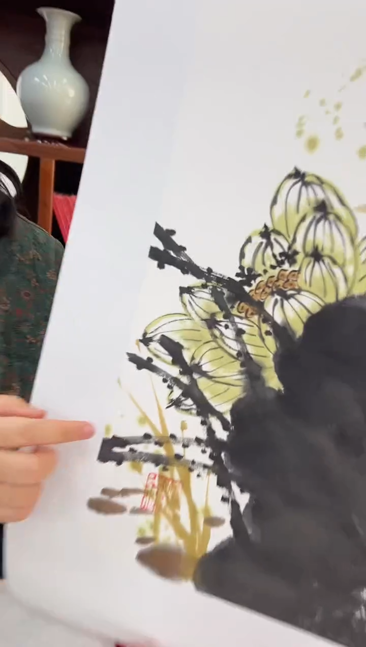 国画梅清老师2pc花鸟作品