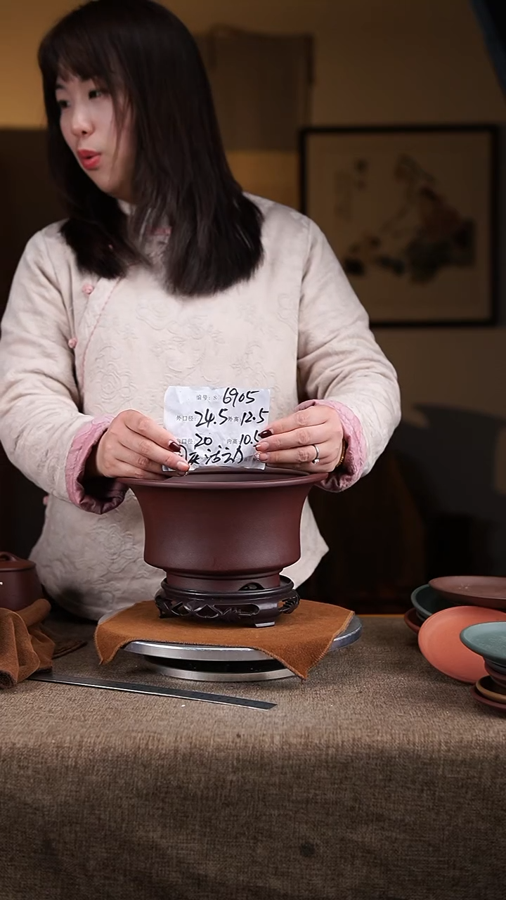 【闪购商品】紫砂花盆紫砂花盆6905