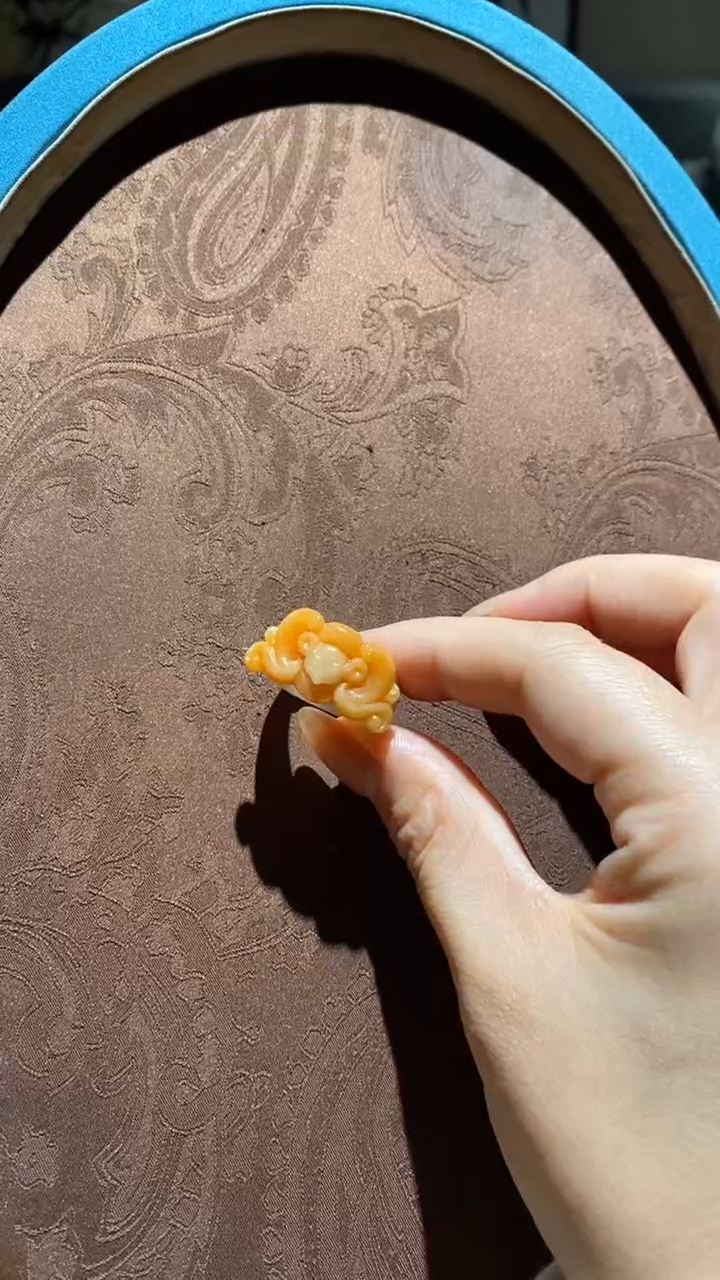 【闪购商品】翡翠戒圈未镶嵌红翡绿翠 05号