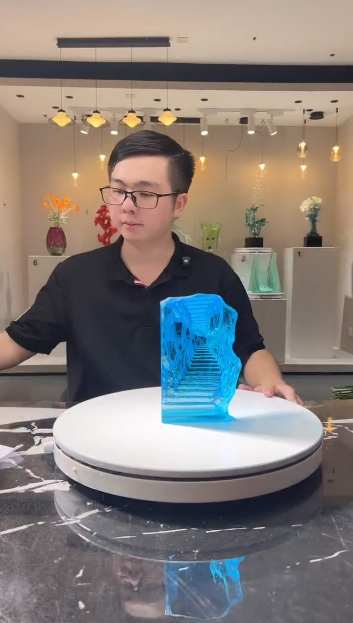 茶宠巴比特美学 蓝色步步高升