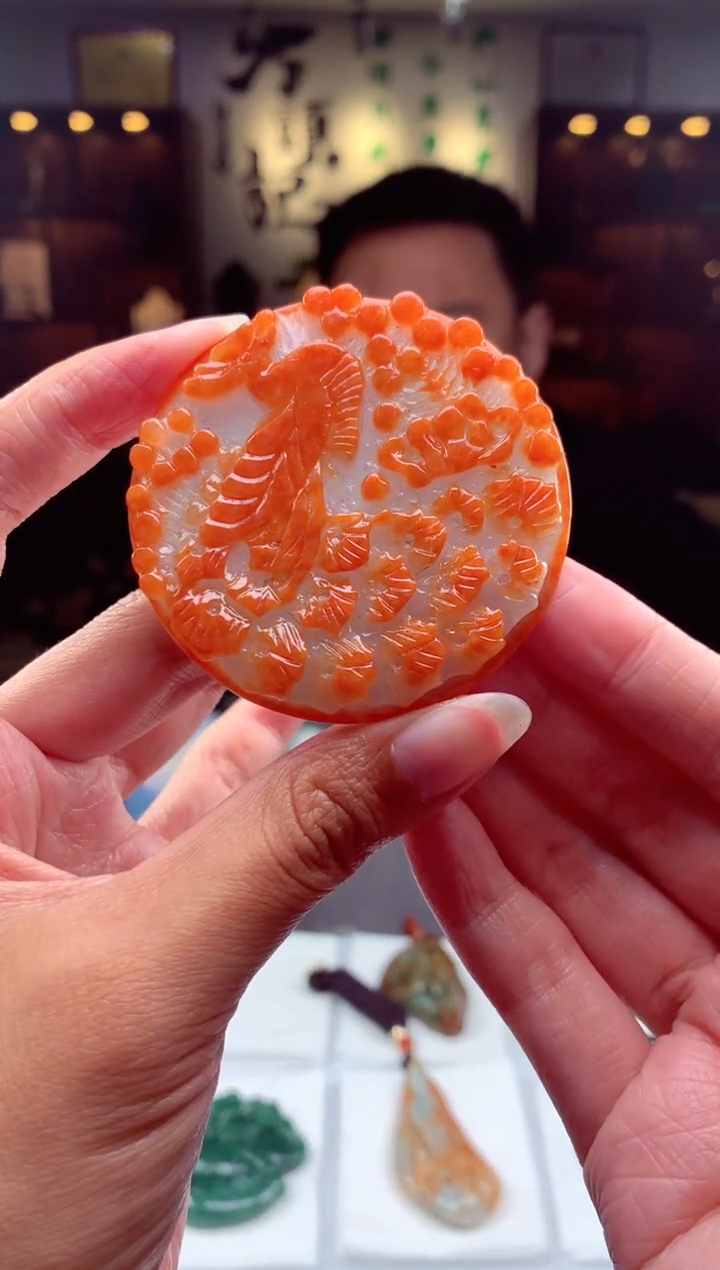 【闪购商品】定制翡翠未镶嵌挂件发货（拍一发一）