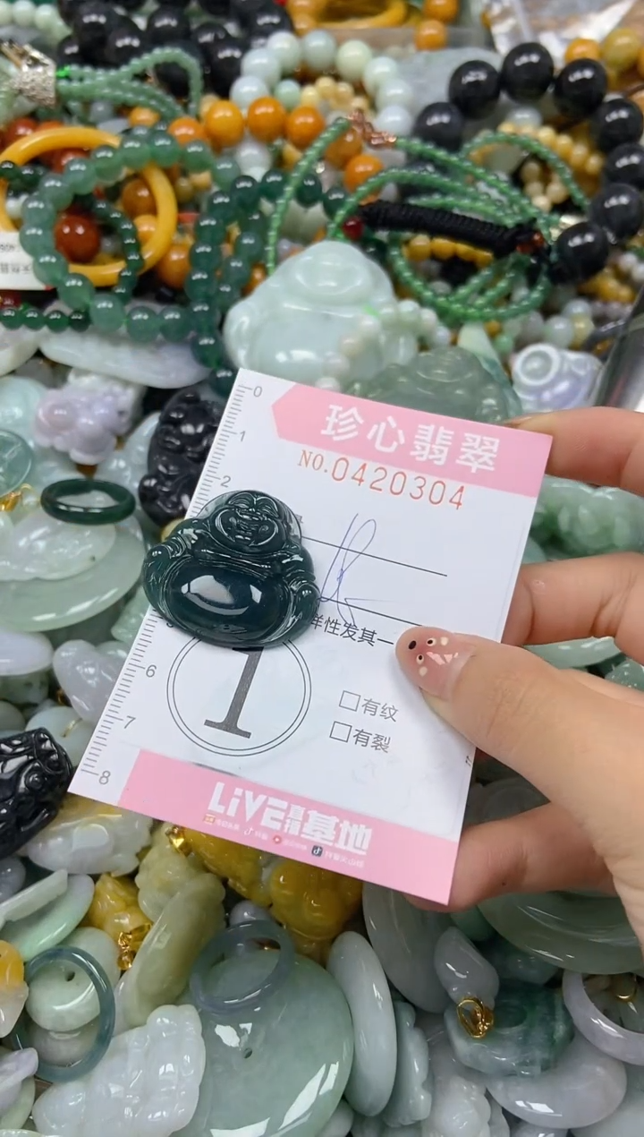 颈饰未镶嵌翡翠闪购0420304