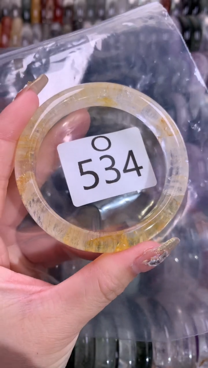 【闪购商品】水晶水晶手镯未镶嵌534-58