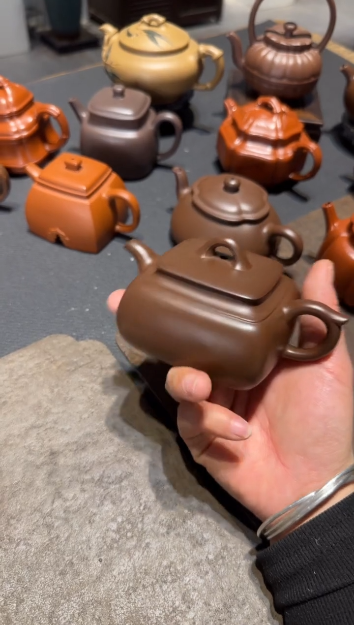 【闪购商品】紫砂茶壶长四方 紫砂壶