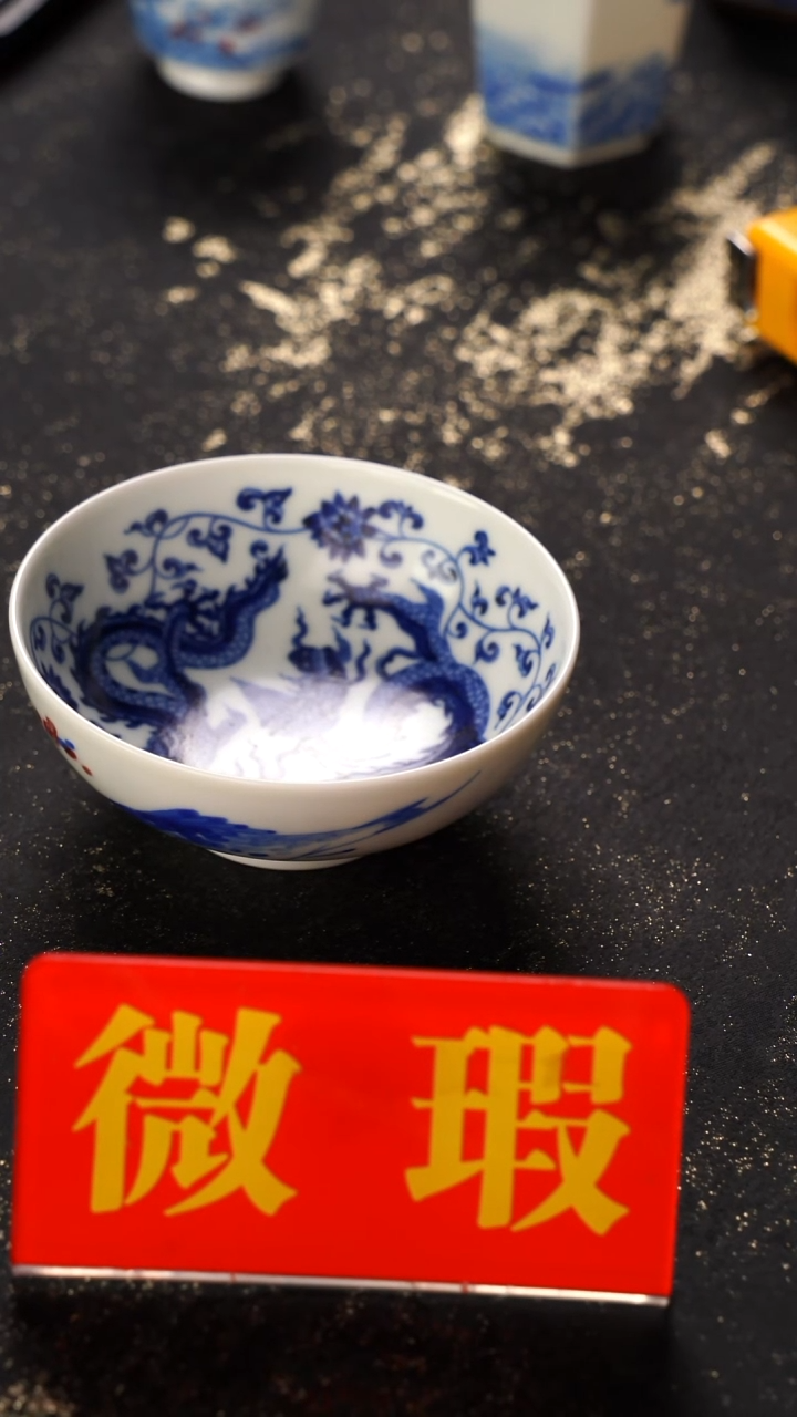 杯子陶景德镇手绘茶器
