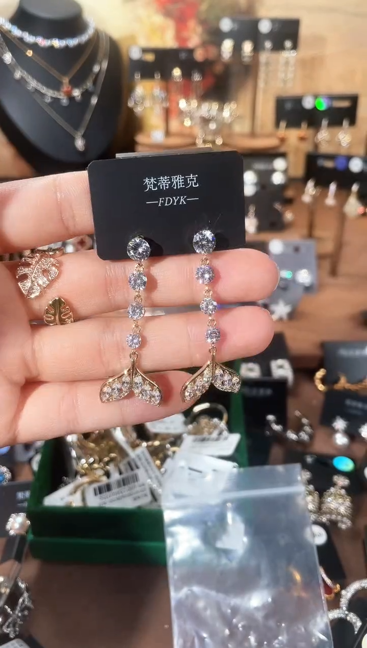 合金925银锆石梵701