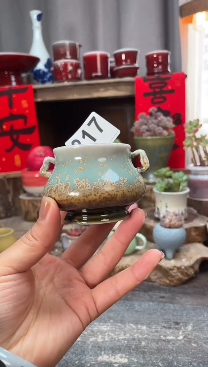 【闪购商品】摆件817知木小芳花盆