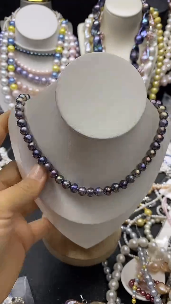 颈饰未镶嵌淡水珍珠多人