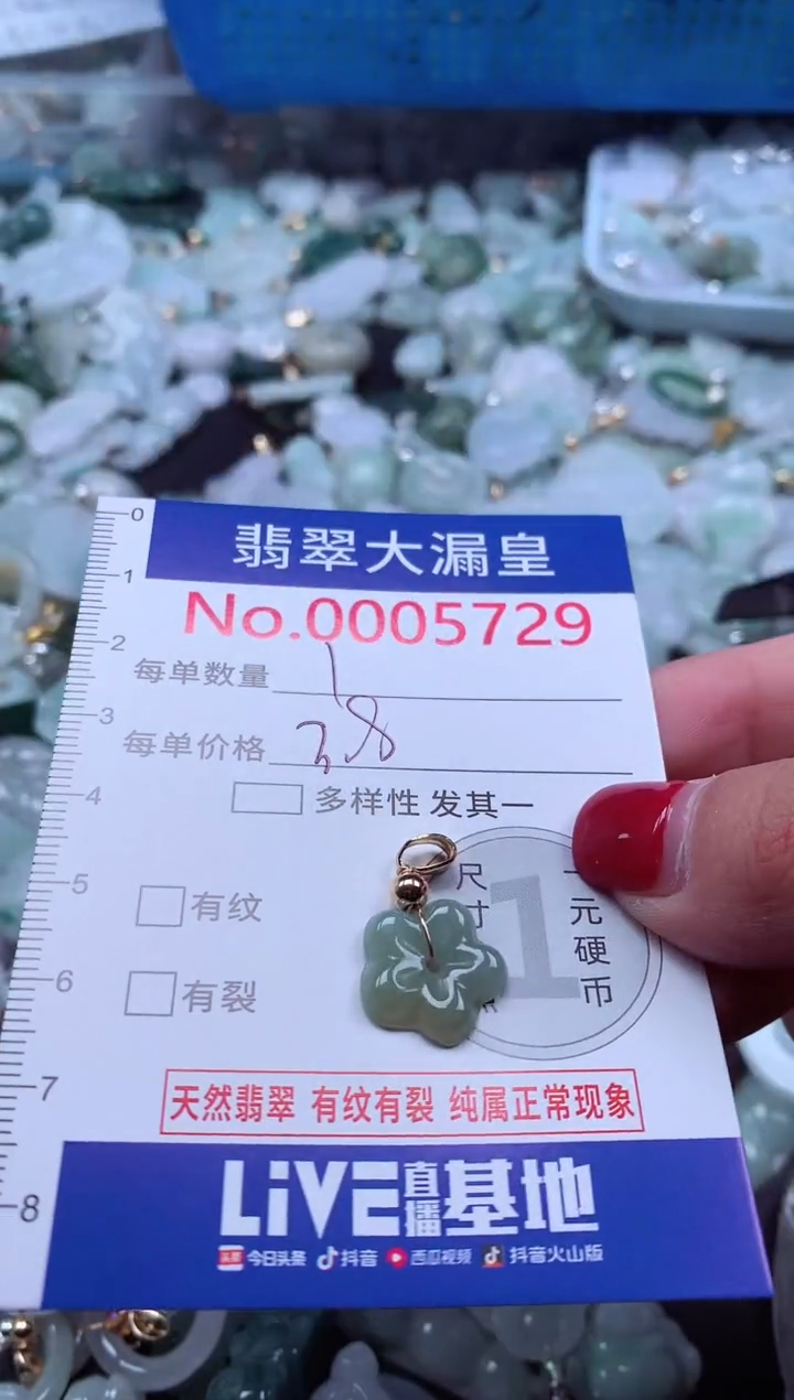颈饰未镶嵌翡翠5729