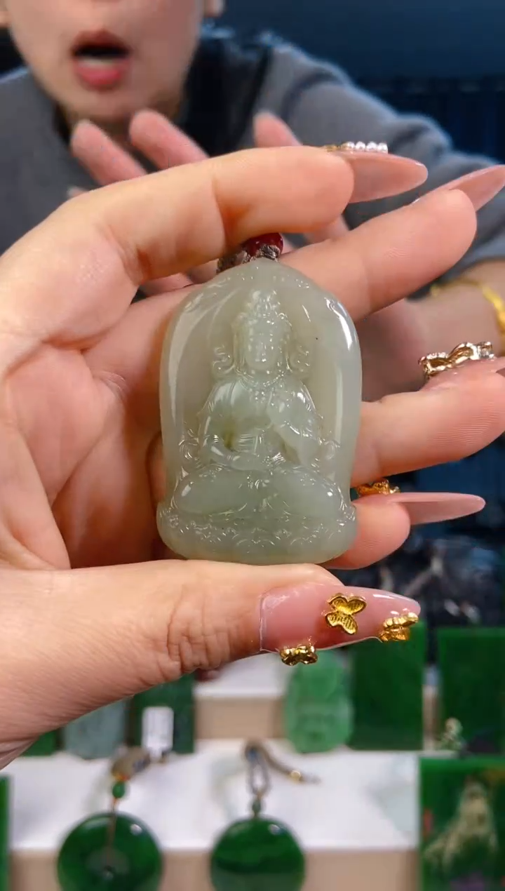 【闪购商品】和田玉挂件未镶嵌1