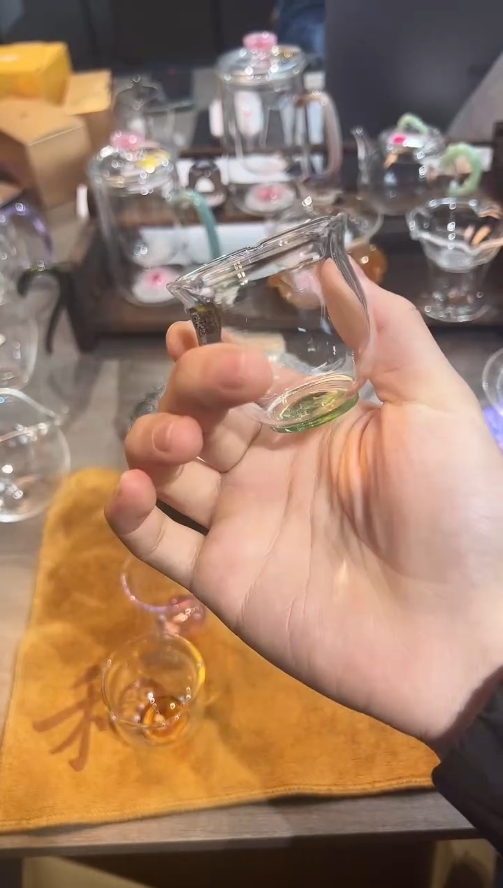 【闪购商品】华蕊杯湖绿色主人杯
