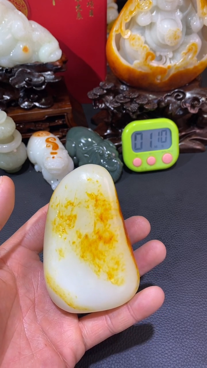 未镶嵌和田玉把件光****，和田玉