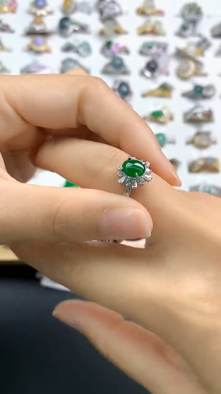 【闪购商品】翡翠颈饰银S925镶嵌 翡翠 颈饰 银S925镶嵌