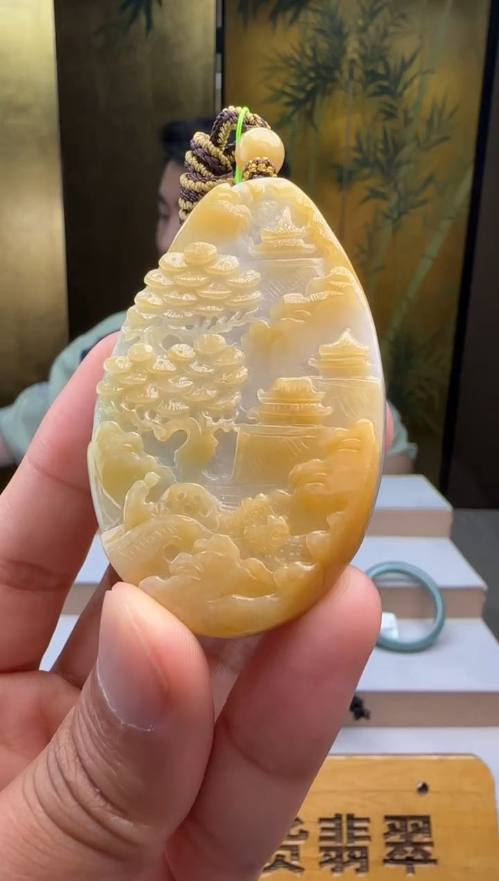 颈饰未镶嵌翡翠XM@@60B7J19707