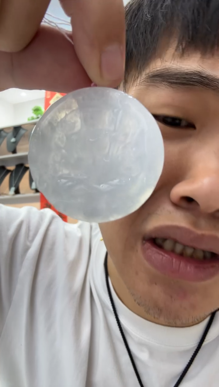【闪购商品】翡翠颈饰未镶嵌天然翡翠A货孤品一件