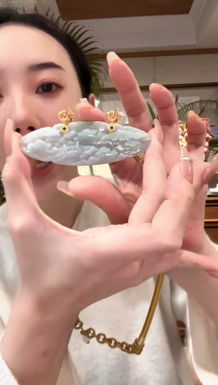【闪购商品】翡翠颈饰未镶嵌国风