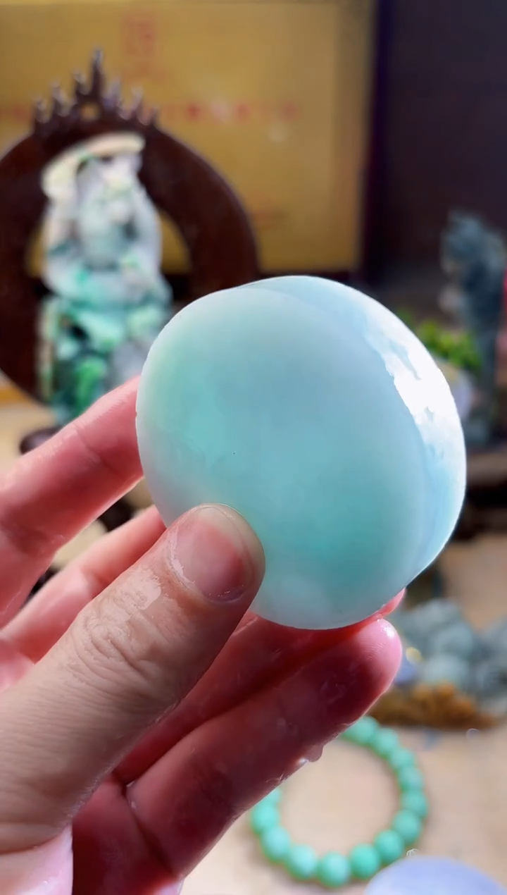 未镶嵌挂件翡翠A货张麦5429