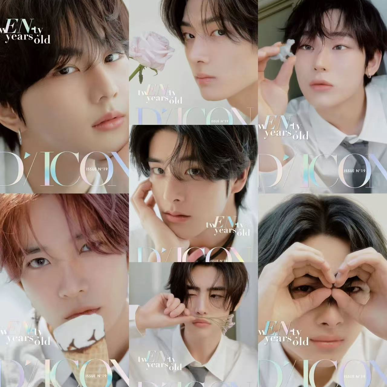 【现货非偏远包邮】潮玩 ENHYPEN 2025年D社杂志