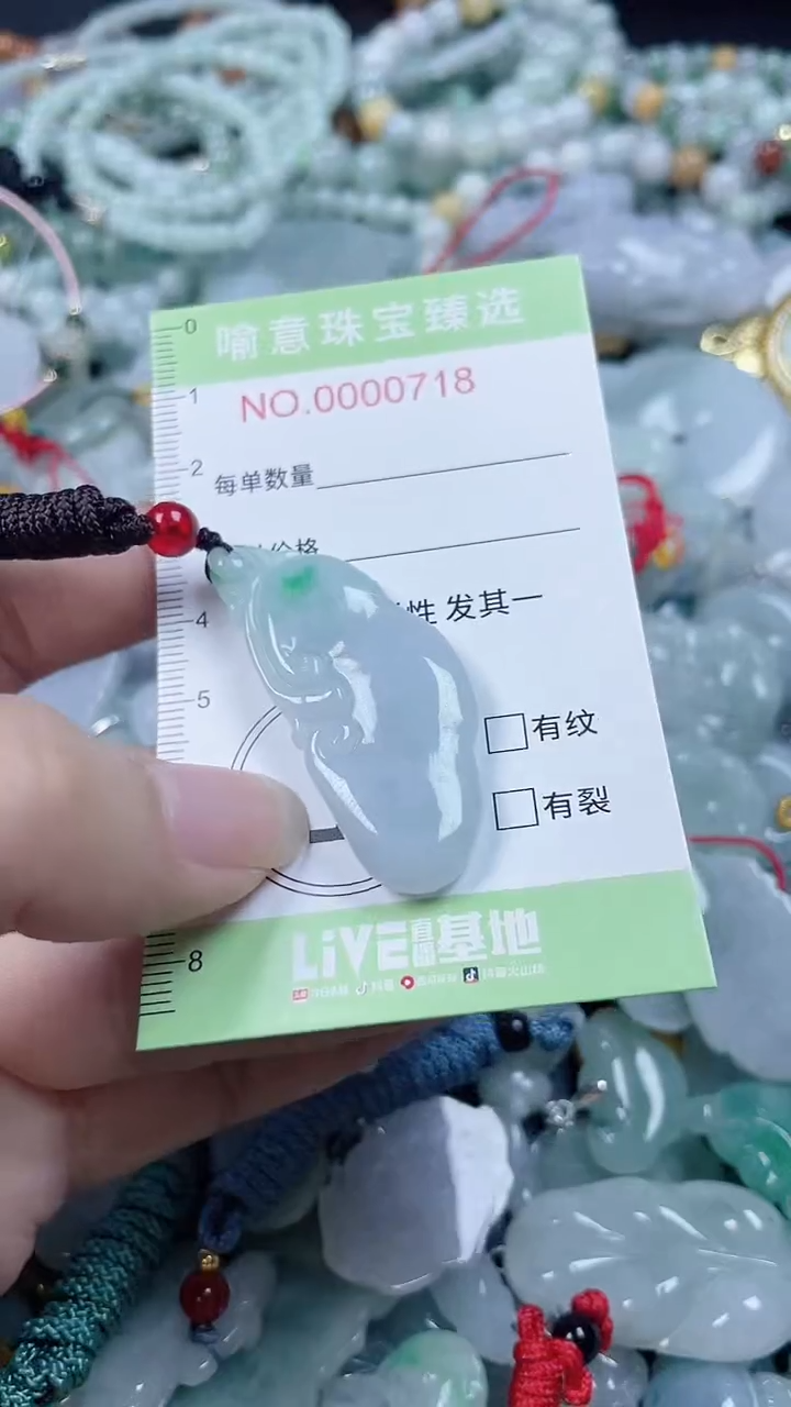 颈饰未镶嵌翡翠023