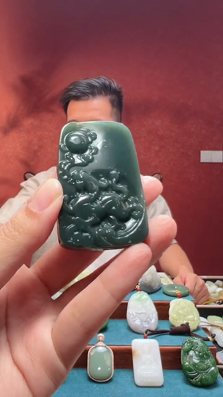 吊坠(不含链)未镶嵌和田玉1