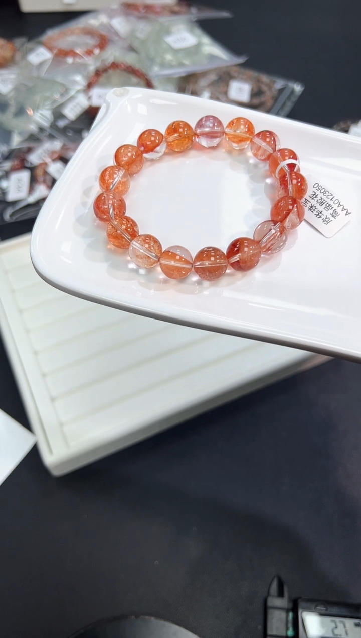 【闪购商品】水晶手串未镶嵌40e多样性发其一/1条12mm默认微瑕