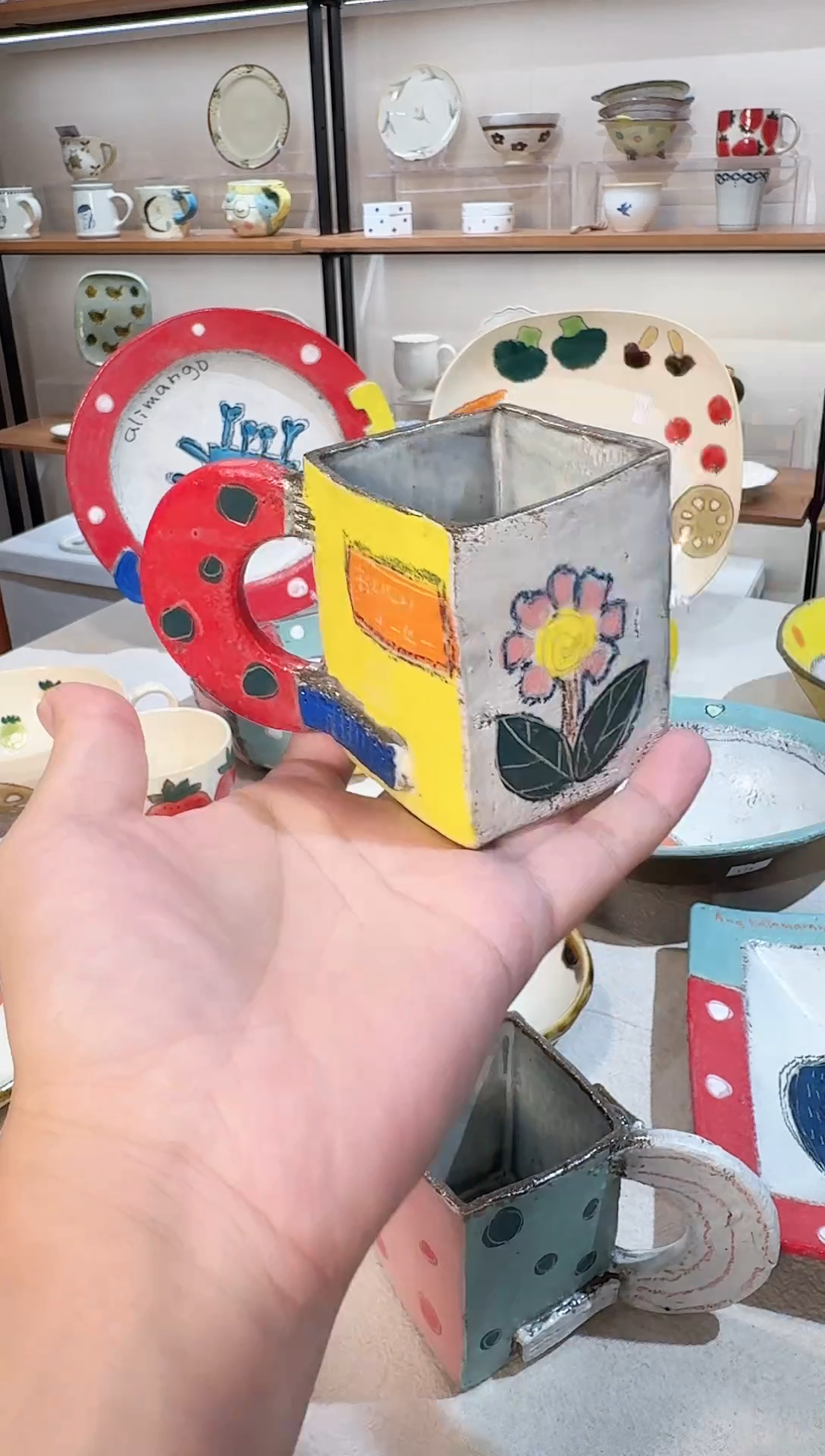 陶日本作家器手作器物马克杯