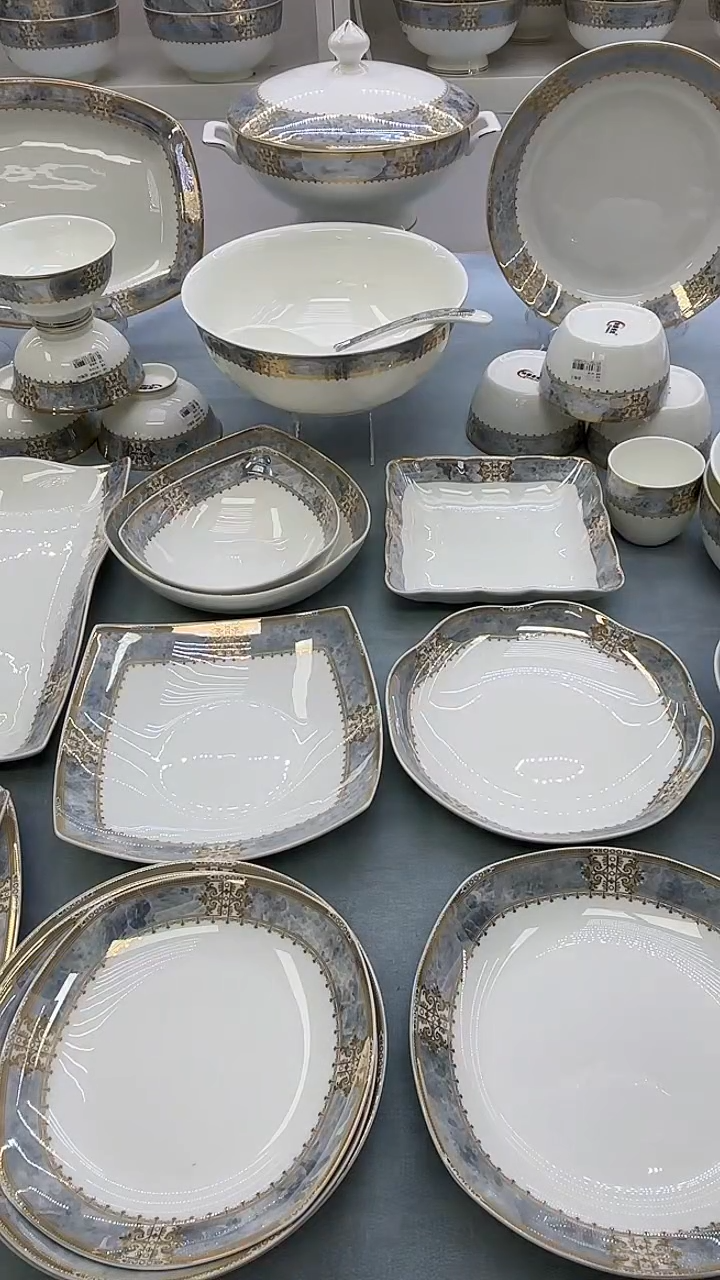 骨瓷开门大吉大勺1个