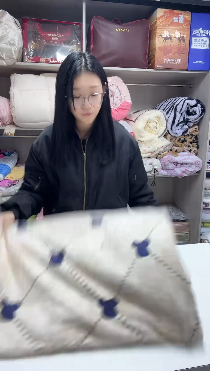 羊羔毛150*200cm豆豆绒被套咖色