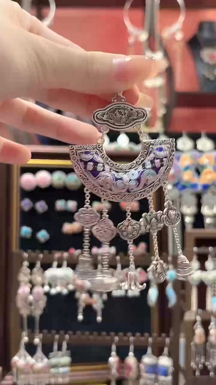 织绣 云织谣民族风精美饰品  185+链子