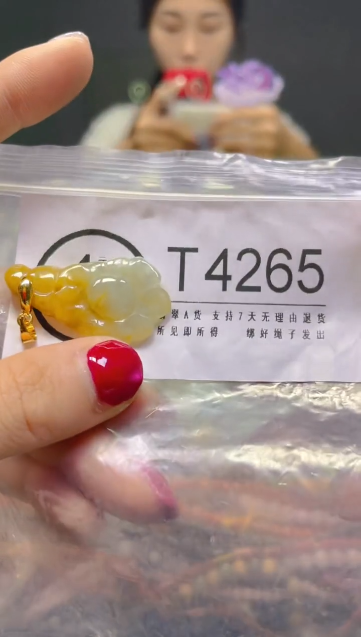 颈饰未镶嵌翡翠/T/翡翠A货，一件也是批发价