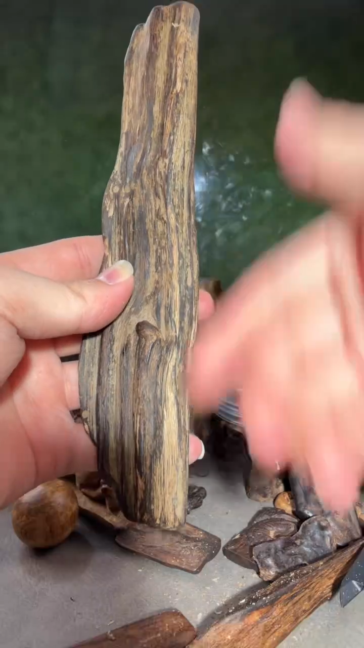 沉香手把件多样性发一