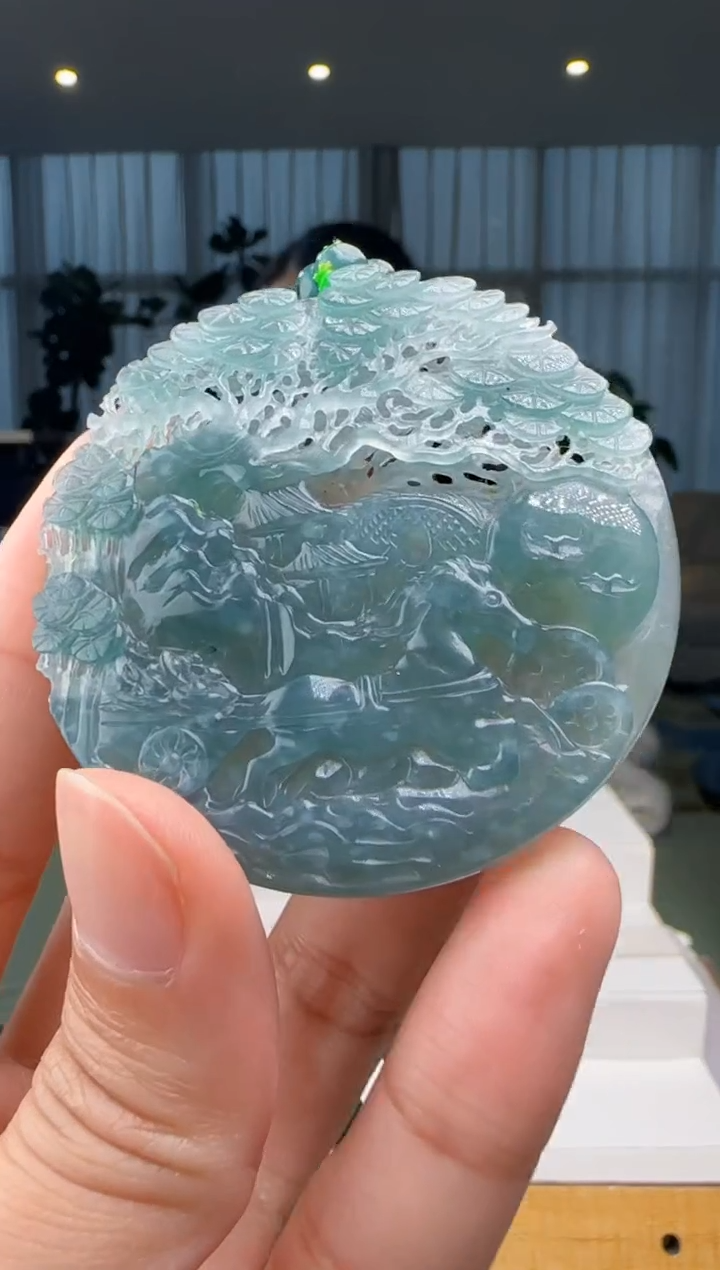 【闪购商品】翡翠吊坠(赠链)未镶嵌XM@@WS1WX28115