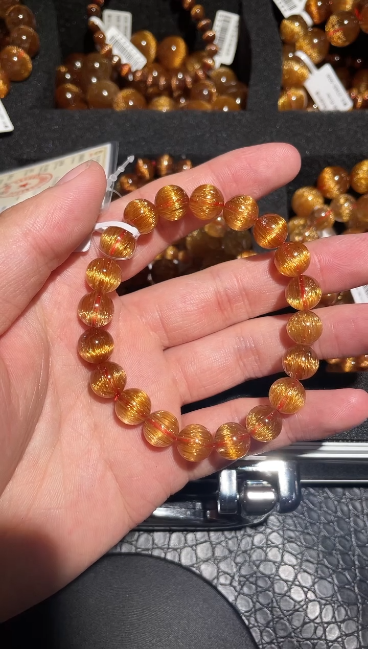 手链未镶嵌水晶单圈发晶A10