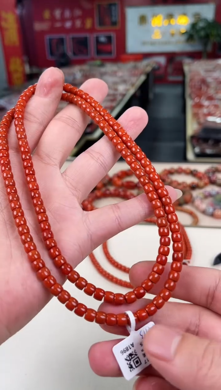 未镶嵌瓦西直切多圈5+南红玛瑙（多样式发其一）