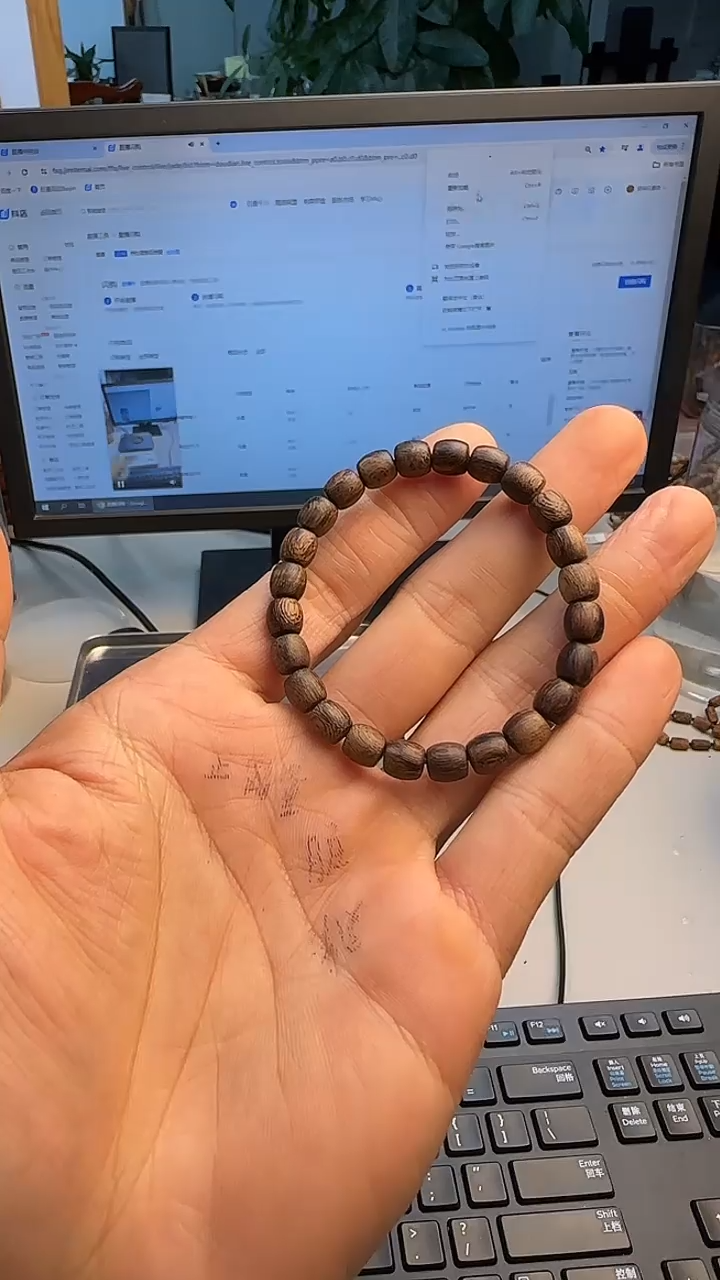 沉香手串芽庄天然沉香