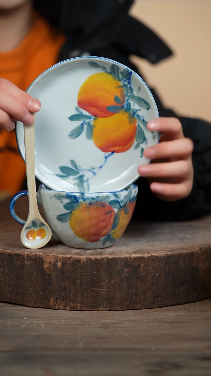 【闪购商品】瓷片景德镇高温釉下彩（食品级）