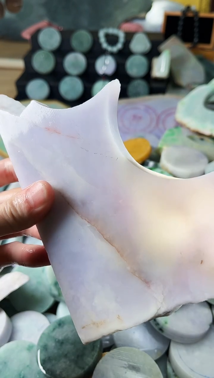 【闪购商品】翡翠颈饰未镶嵌A货吴平819