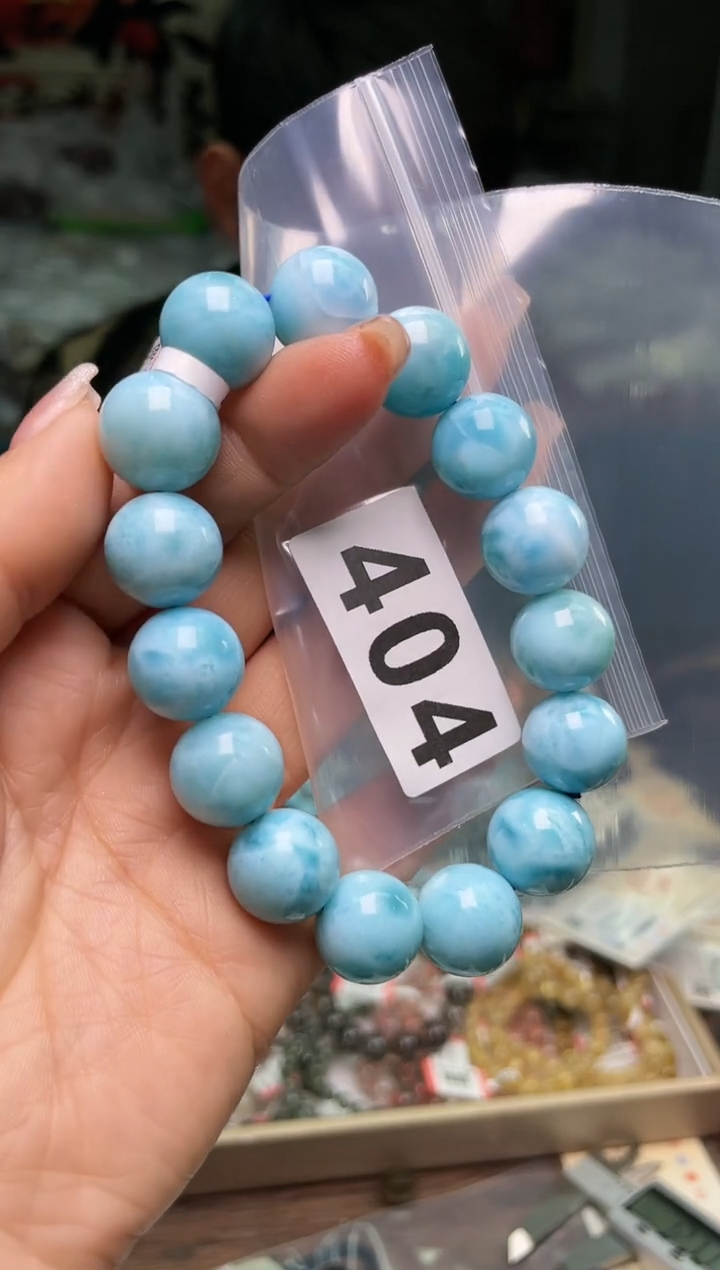 【闪购商品】针钠钙石（海纹石）手链未镶嵌14/404