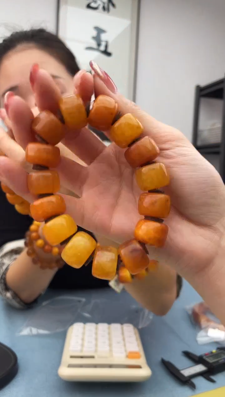 【闪购商品】蜜蜡珠宝奇石未镶嵌微瑕，假一罚十040