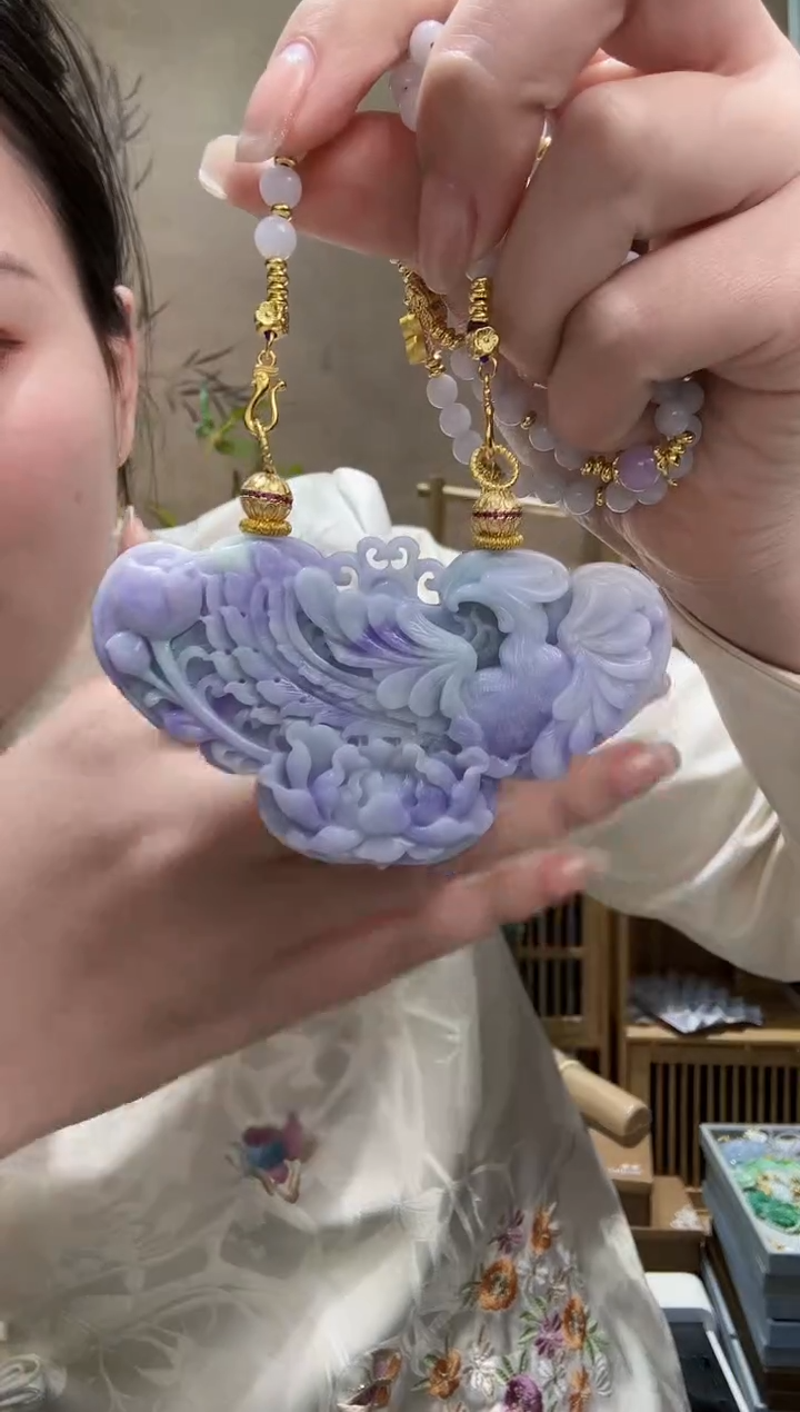 【闪购商品】翡翠颈饰未镶嵌吊坠