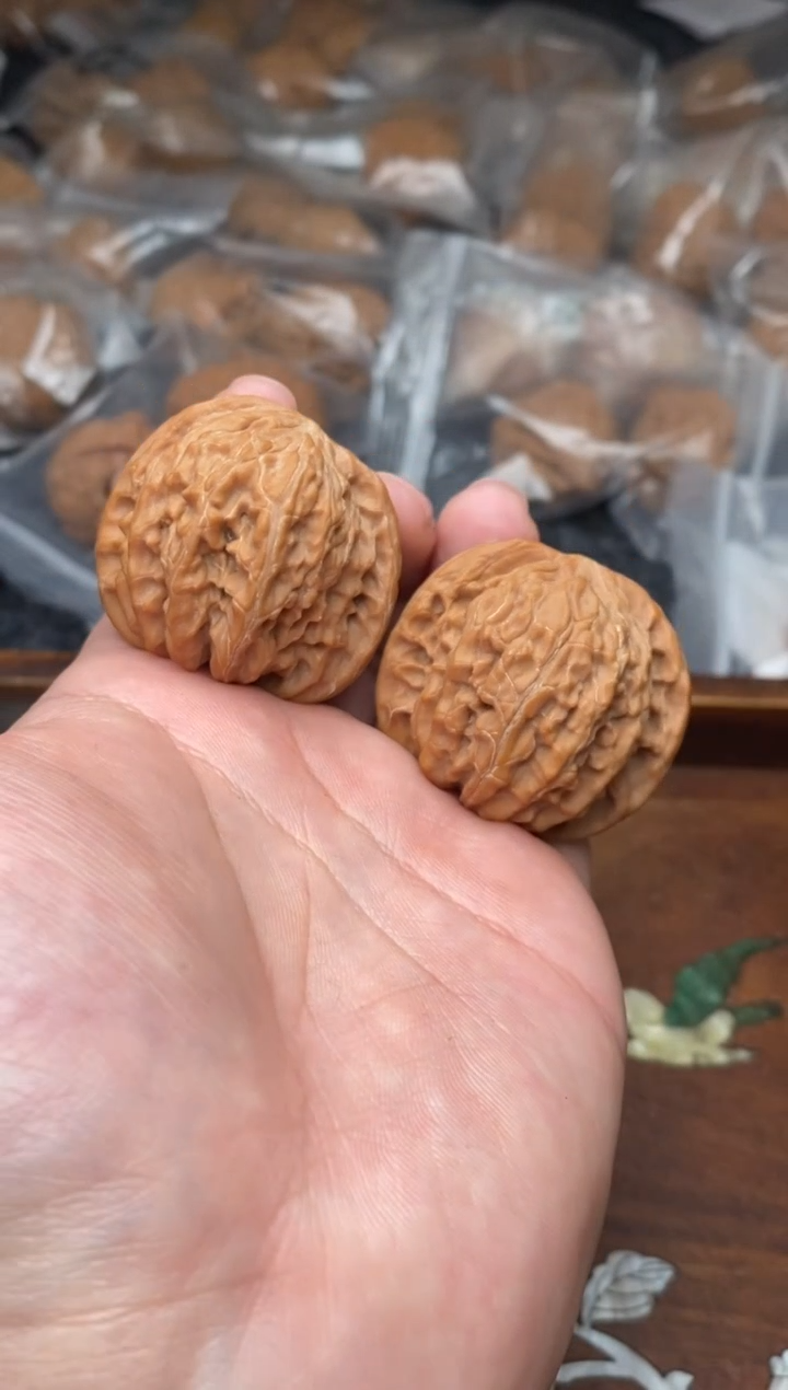 【闪购商品】文玩核桃把件G55号40尺磨盘