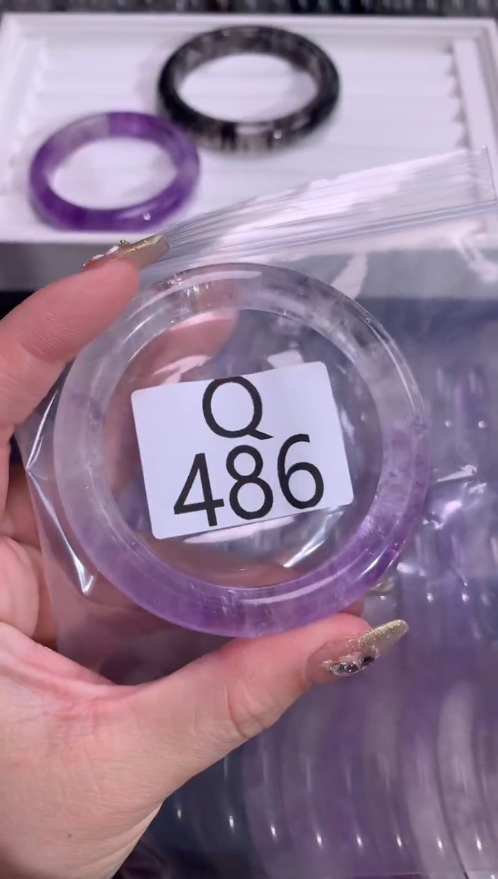 【闪购商品】水晶水晶手镯未镶嵌486-54