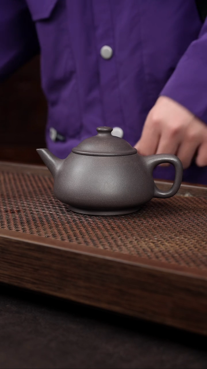 【闪购商品】紫砂茶壶天青金钟