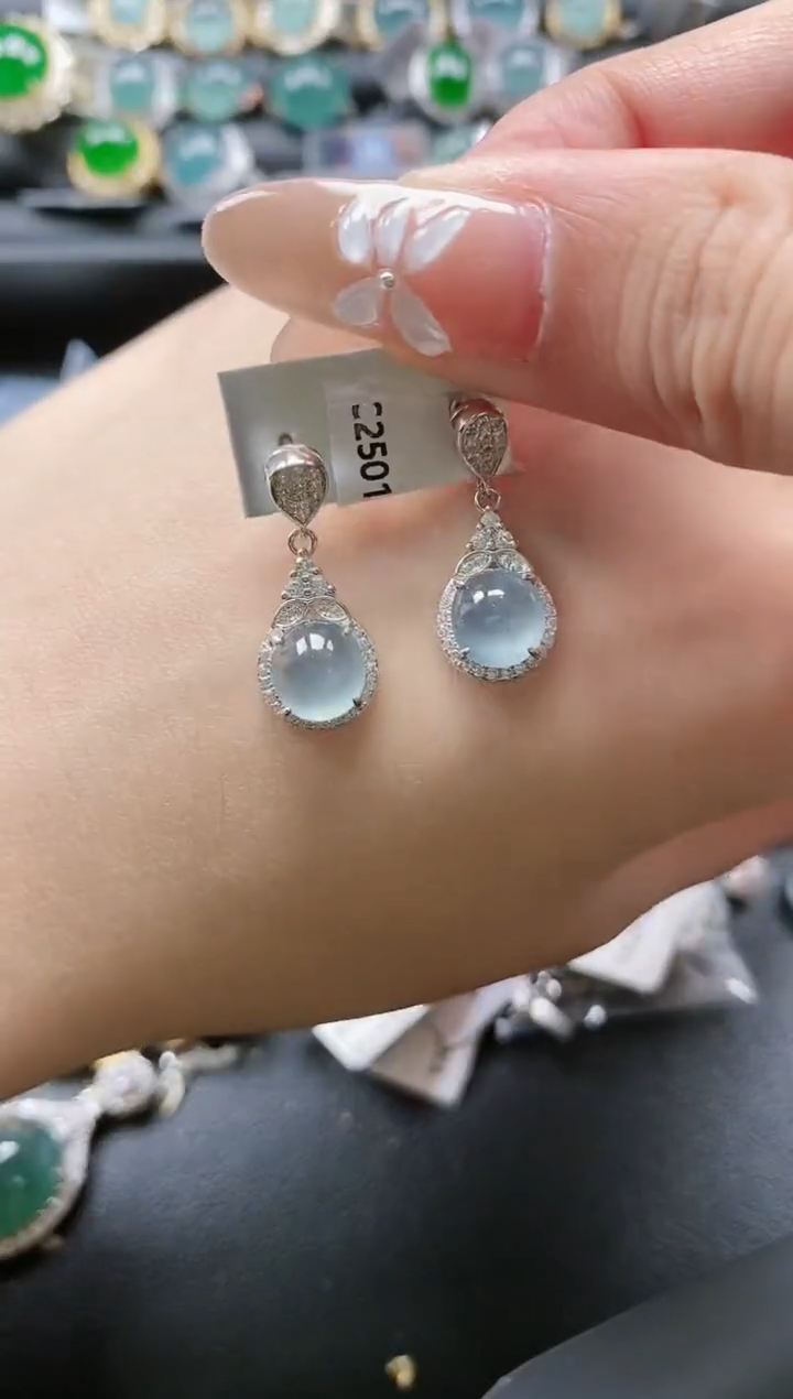 【闪购商品】翡翠戒指银S925镶嵌51511