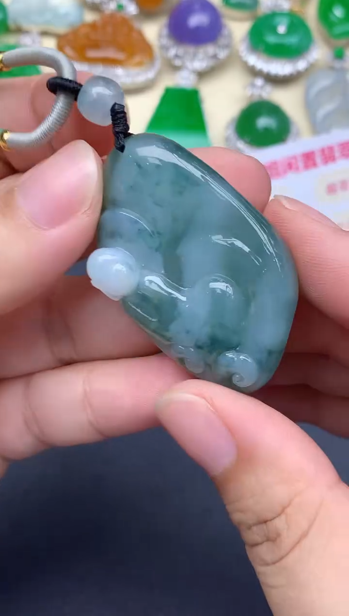颈饰未镶嵌翡翠156-中国好珍宝