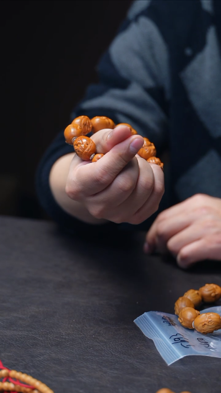 【闪购商品】橄榄核手串/手链1.9恶僧手串