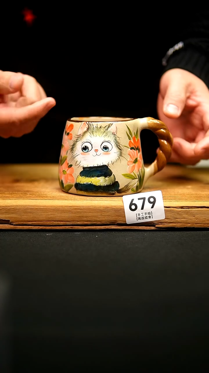 @@陶园瓷舍@@纯手工手绘@高温釉下彩