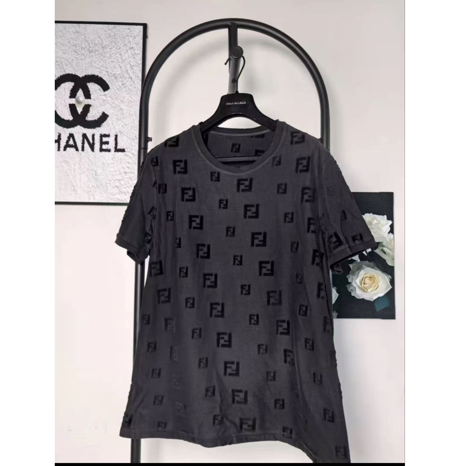 99新 FENDI/芬迪 双双臻选/aa00077/芬迪短袖